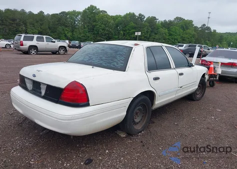2001 Ford Crown Victoria Police Interceptor from USA, damaged, VIN 2FAFP71W21X165218